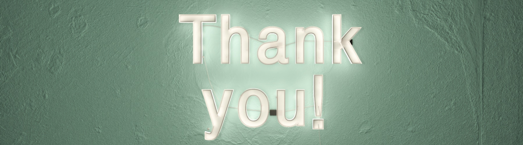 La potenza di un umile biglietto di ringraziamenti