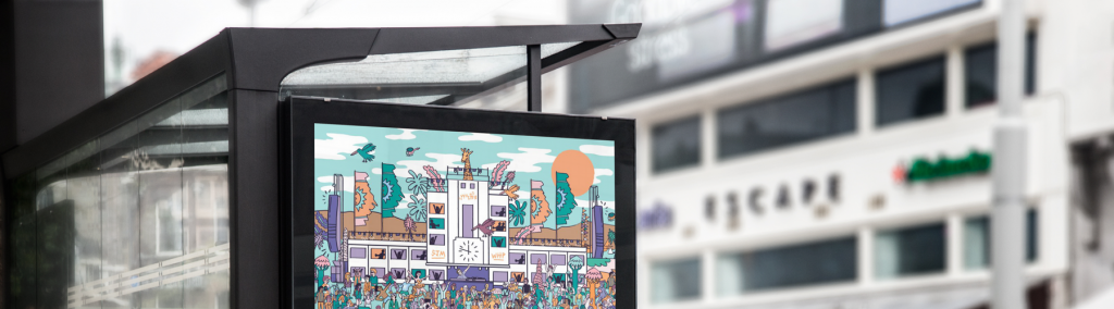 Cinque esempi originali di manifesti per festival