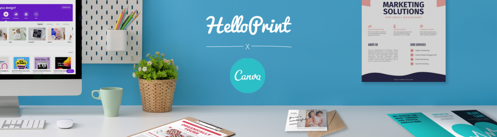 Disegna e stampa come un pro con Canva e Helloprint